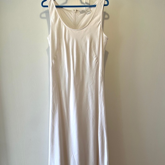 Spiegel Dresses & Skirts - Tank dress in white linen